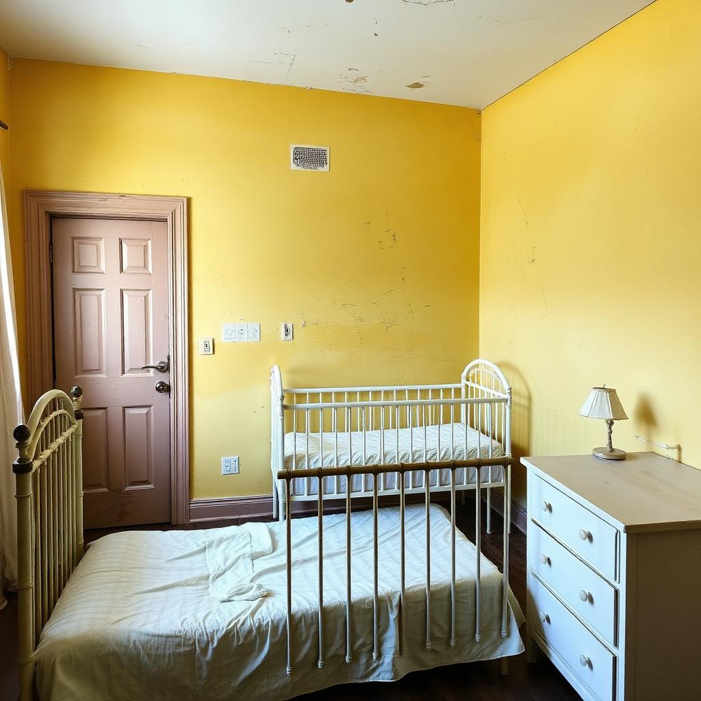 Nursery repaint before baby — before