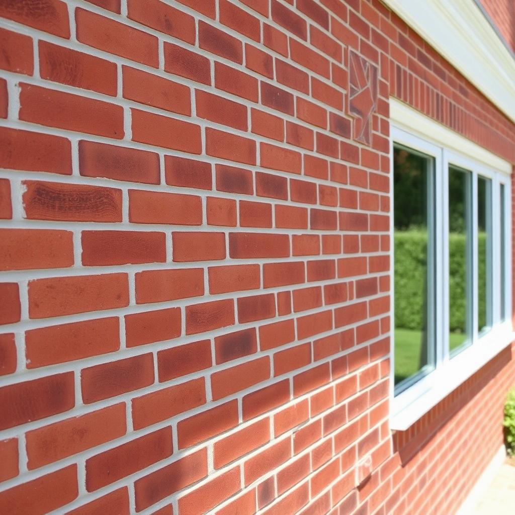 Face brick mould removal — after
