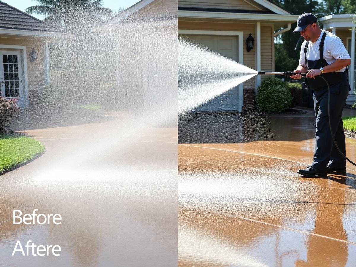 High pressure cleaning